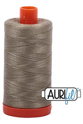 Aurifil Mako 50wt Cotton 1300 m 1422 yd. spool - 2900 Light Kakhy Green